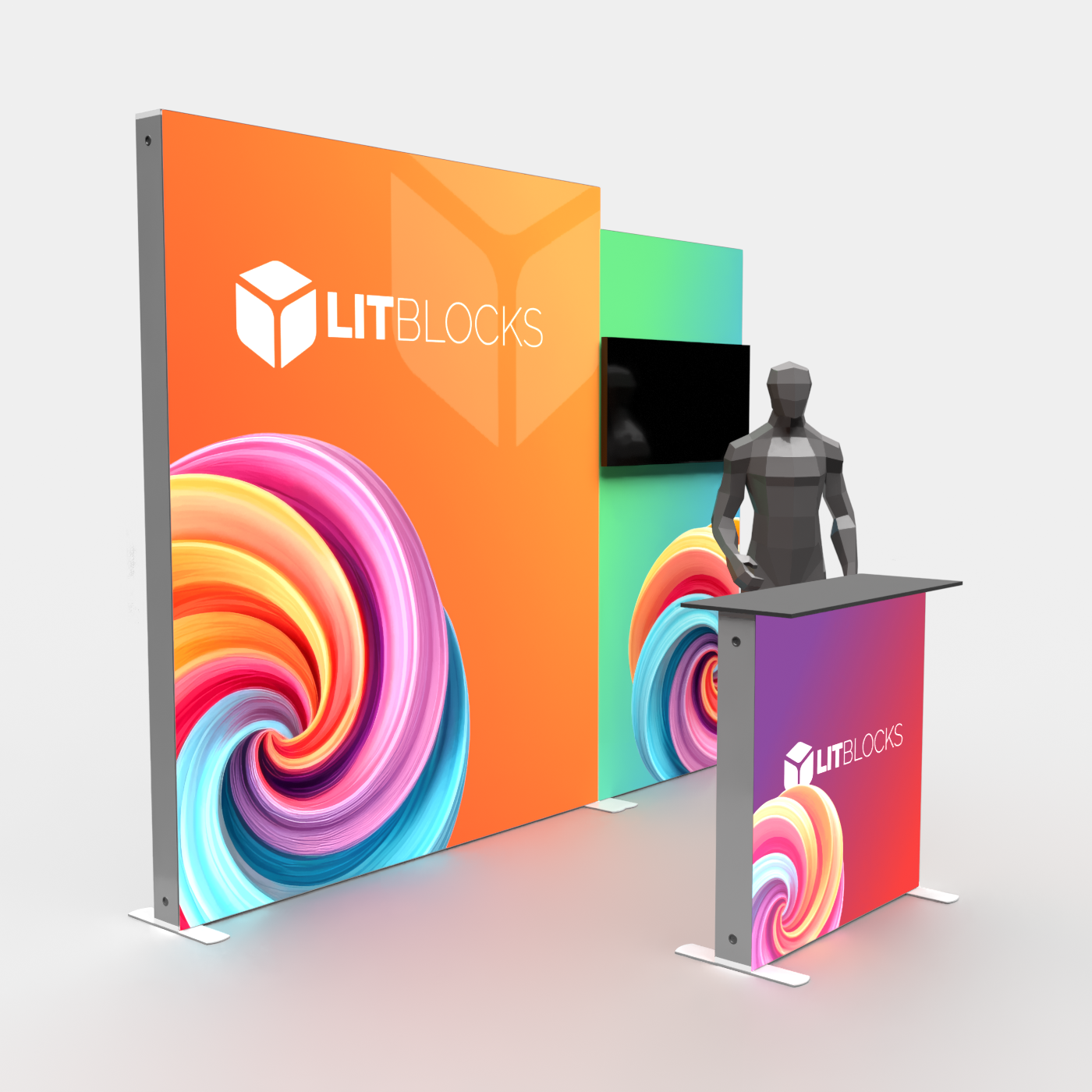 The Perfect Fit: SEGO Lightboxes for 10x10 Trade Show Booths