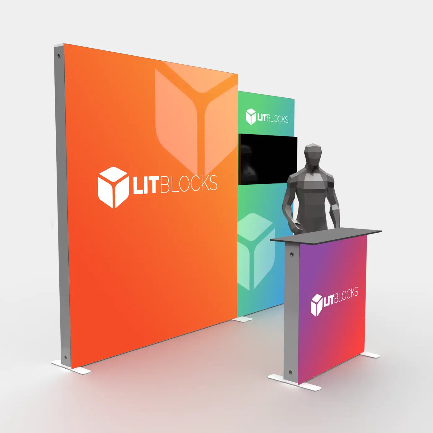 Take Your Display to the Next Level with SEGO LitBlocks and TV Mount Options