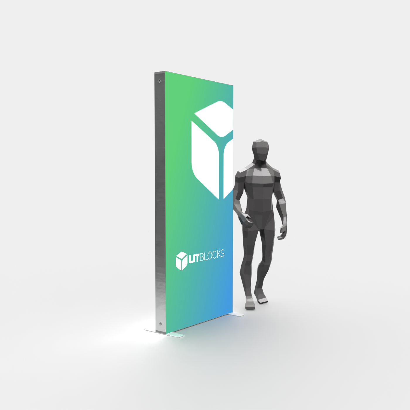 Make a Big Impact with a Backlit Banner Stand