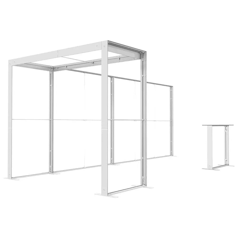 SEGO LitBlocks - 20ft x 7.4ft Bridge with Counter Lightbox Display