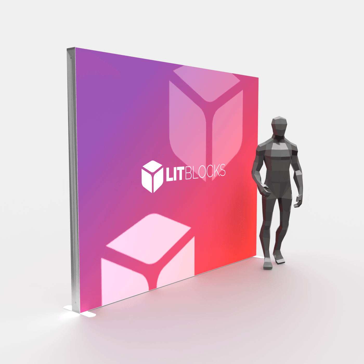 SEGO LitBlock - 9.4ft x 7.4ft. Replacement Graphic