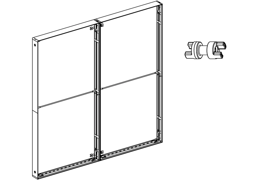 SEGO Straight Connector