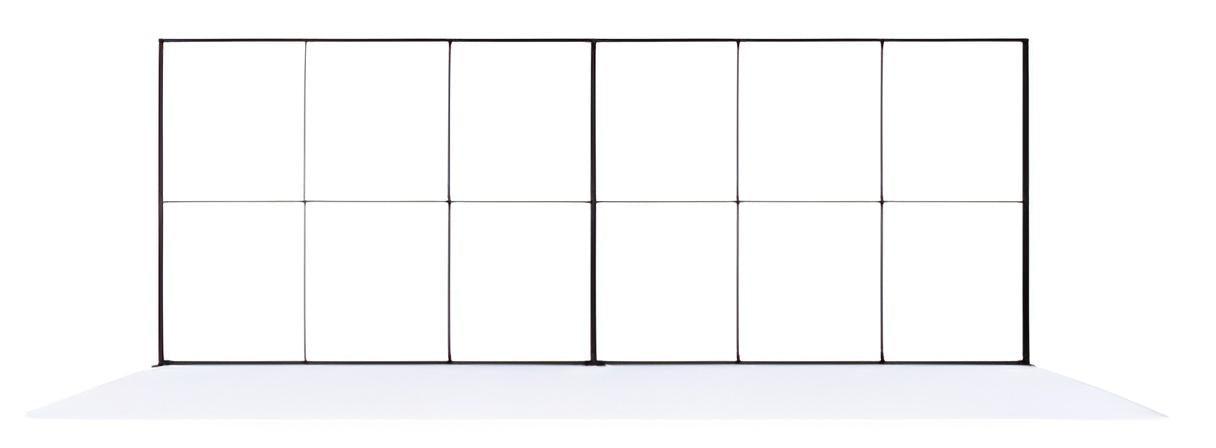SEGO LitBlocks - 20ft x 7.4ft Split Double-Sided Lightbox Display
