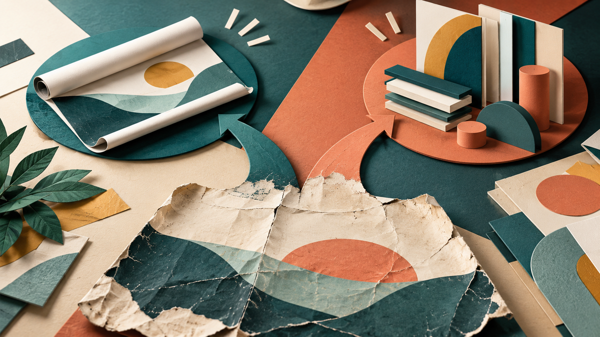 Two decision paths from worn artwork to refreshed graphics or new components