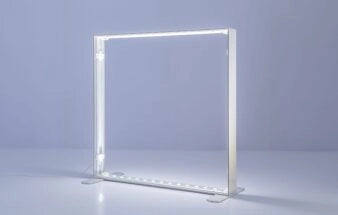 SEGO 10ft x 7.4ft Lightbox with Center TV Mount