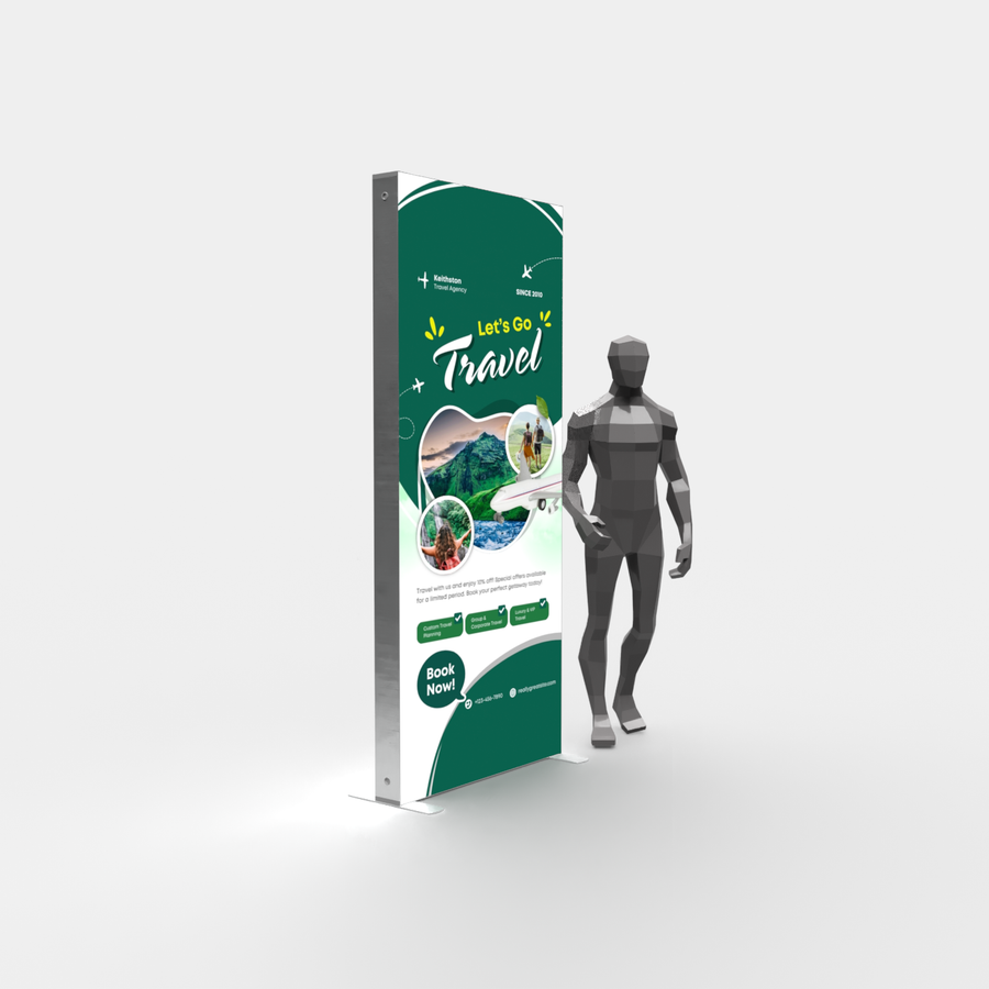 SEGO LitBlock - 3.3 x 7.4ft. Replacement Graphic