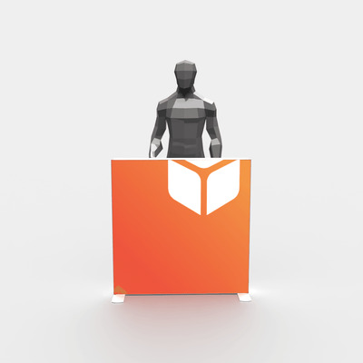 SEGO LitBlocks - 3.3 x 3.3ft. Double-Sided Lightbox Display