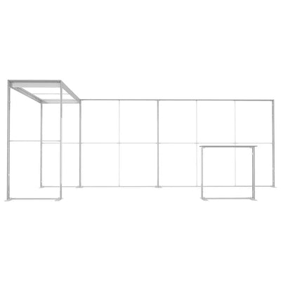 SEGO LitBlocks - 20ft x 7.4ft Bridge with Counter Lightbox Display