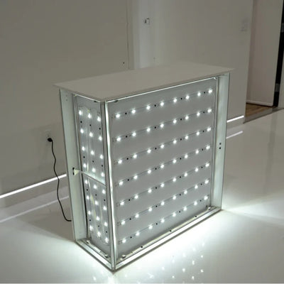 MLB60 Three-Sided Backlit Counter Display Mobile Light Box